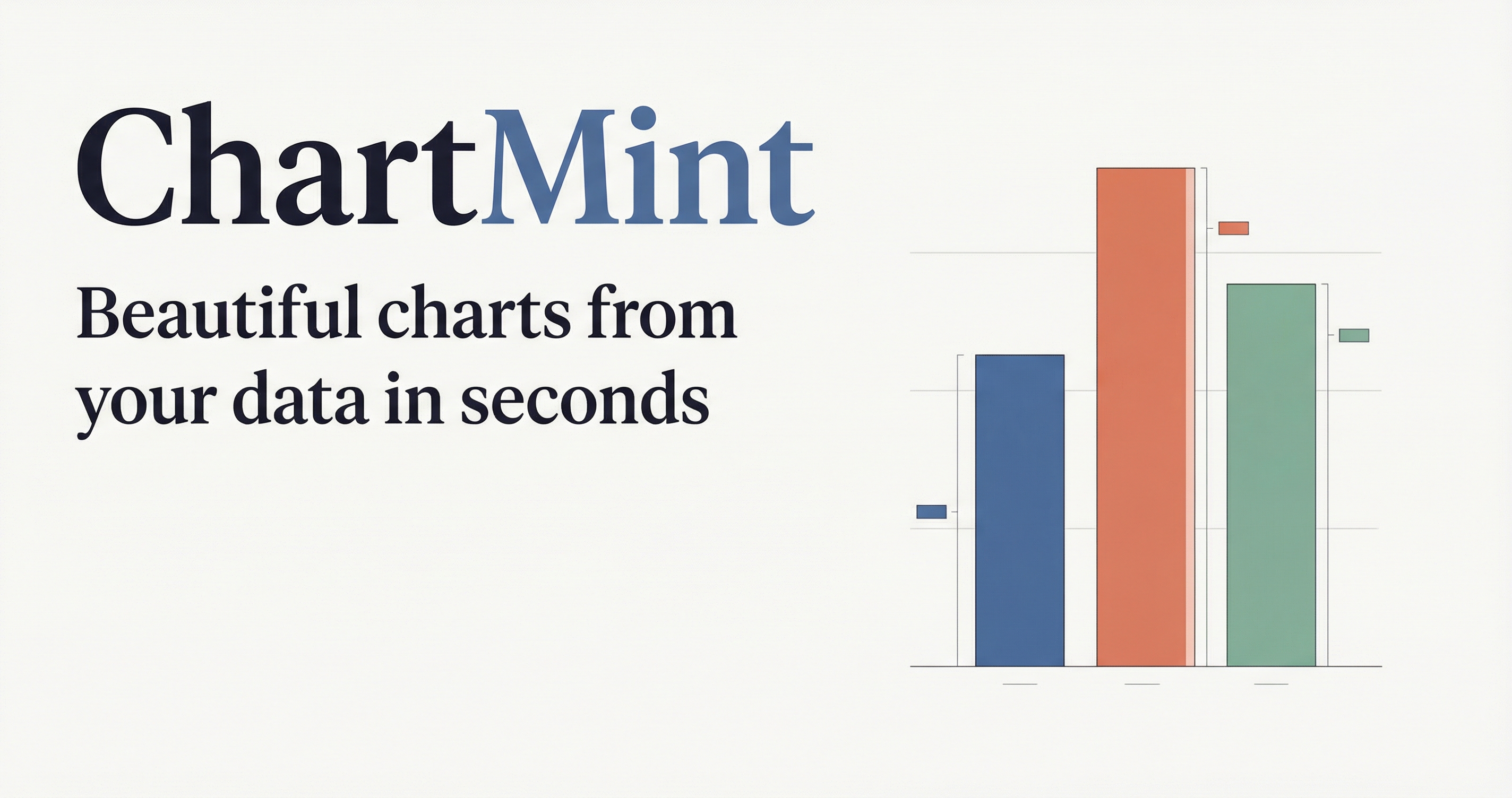 ChartMint — Beautiful Charts from Your Data in Seconds